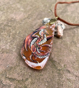 Fire Guardian Dragon Agate