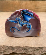 Load image into Gallery viewer, Blue Perching Dragon Agate