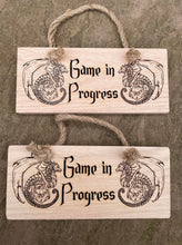 Load image into Gallery viewer, Game in Progress D20 Dragon Hanging
