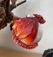 Load image into Gallery viewer, Autumnal Dragon Bauble