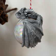 Load image into Gallery viewer, Winter Dragon Bauble
