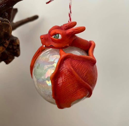 Charizard Inspired Dragon Bauble