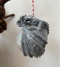 Load image into Gallery viewer, Winter Dragon Bauble