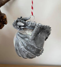Load image into Gallery viewer, Winter Dragon Bauble