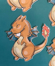 Load image into Gallery viewer, Cute Charizard Vinyl Sticker