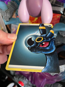 Umbreon Hand painted Energy Card