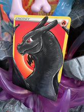 Load image into Gallery viewer, Shiny Charizard Hand painted Energy Card