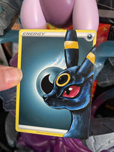 Load image into Gallery viewer, Umbreon Hand painted Energy Card