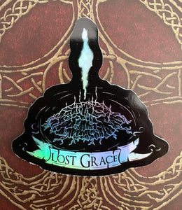 Grace Holographic Vinyl Sticker