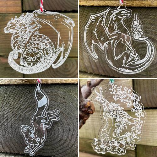 Mix and Match Acrylic Decorations