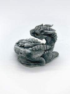 Winter Herald Dragon Sculpture