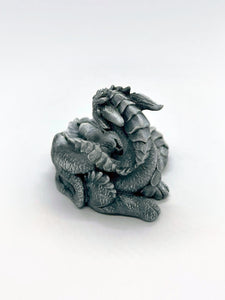 Winter Herald Dragon Sculpture