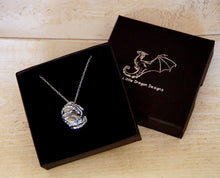 Load image into Gallery viewer, Sterling Silver Little Dragon Charm