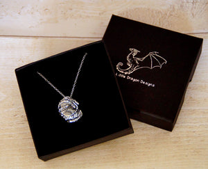 Sterling Silver Little Dragon Charm