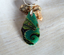 Load image into Gallery viewer, Green Wyrm Dragonagate