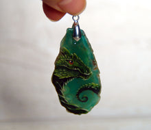 Load image into Gallery viewer, Green Wyrm Dragonagate