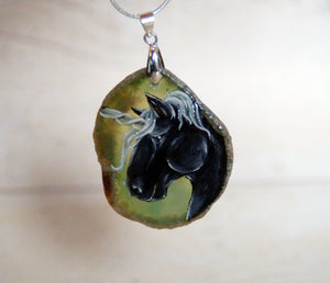 Shire Unicorn Painted Agate