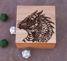 Load image into Gallery viewer, Gringor Solid Oak 9cm Wooden Box