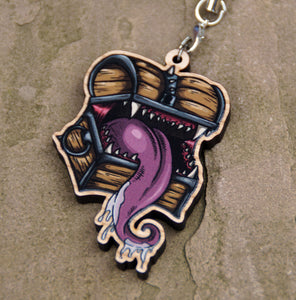 Mimic Cherry Wood Charm