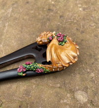 Load image into Gallery viewer, Flower Dragon Hair Stick