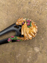 Load image into Gallery viewer, Flower Dragon Hair Stick