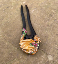 Load image into Gallery viewer, Flower Dragon Hair Stick