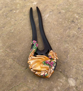 Flower Dragon Hair Stick