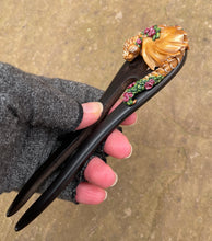 Load image into Gallery viewer, Flower Dragon Hair Stick