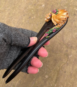 Flower Dragon Hair Stick