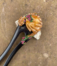 Load image into Gallery viewer, Flower Dragon Hair Stick