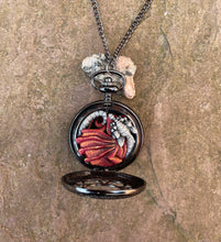 Load image into Gallery viewer, Little Red Guardian Pocket Dragon