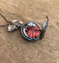 Load image into Gallery viewer, Little Red Guardian Pocket Dragon