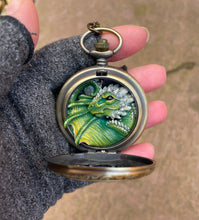 Load image into Gallery viewer, Green Guardian Pocket Dragon