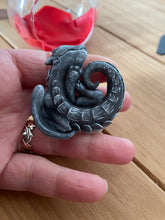 Load image into Gallery viewer, Winter Dragon Open Front Bauble