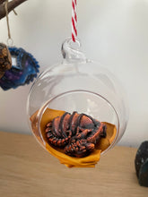 Load image into Gallery viewer, Sleepy Dragon Open Front Bauble