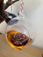 Load image into Gallery viewer, Sleepy Dragon Open Front Bauble