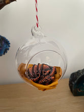 Load image into Gallery viewer, Sleepy Dragon Open Front Bauble