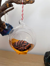 Load image into Gallery viewer, Sleepy Dragon Open Front Bauble