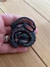 Load image into Gallery viewer, Sleepy Dragon Open Front Bauble