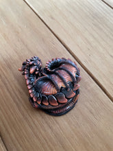 Load image into Gallery viewer, Sleepy Dragon Open Front Bauble