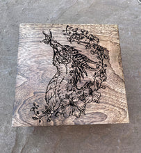 Load image into Gallery viewer, Butterfly Dragon Wooden Box