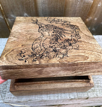 Load image into Gallery viewer, Butterfly Dragon Wooden Box