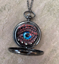Load image into Gallery viewer, Piercing Blue Eyed Pocket Watcher