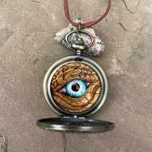 Load image into Gallery viewer, Golden Dragon Pocket Watcher