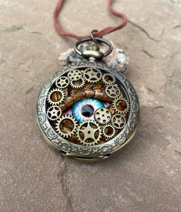Golden Dragon Pocket Watcher