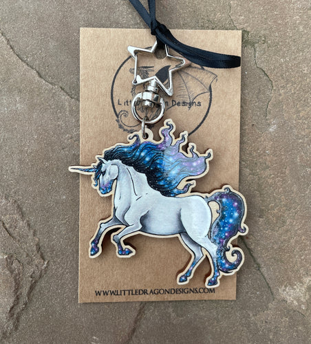 Galaxy Unicorn Charm