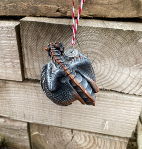Copper Wing Bauble Dragon