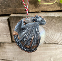 Load image into Gallery viewer, Copper Wing Bauble Dragon