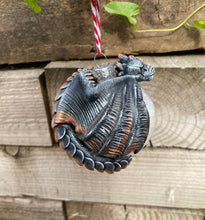 Load image into Gallery viewer, Copper Wing Bauble Dragon
