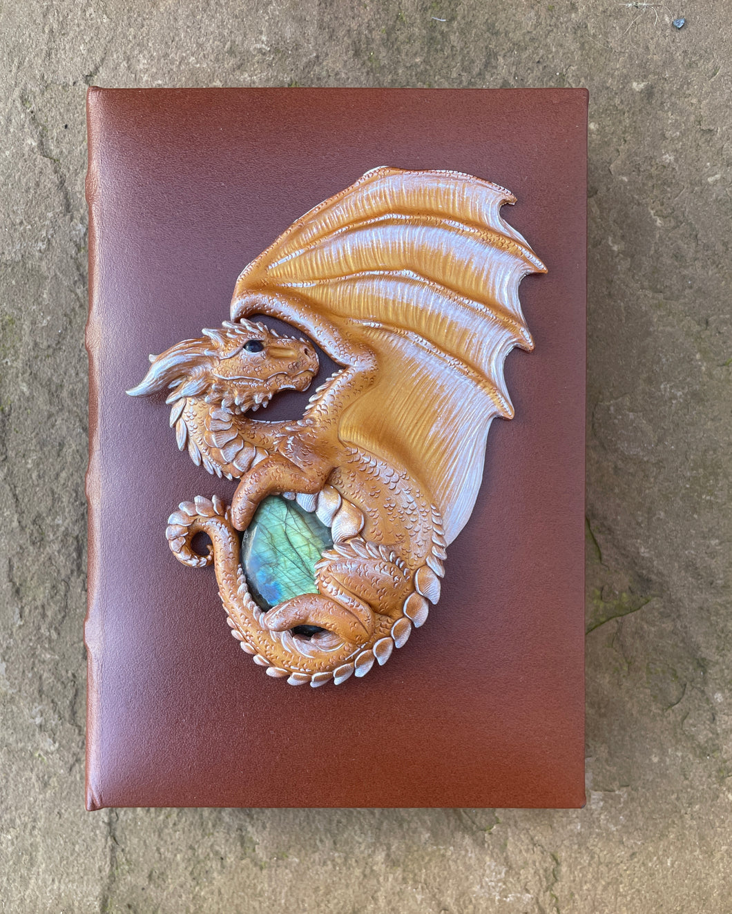 Labradorite Guardian Dragon Journal